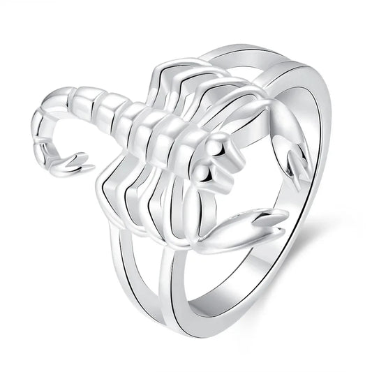 Beautiful Scorpion 925 Sterling Silver Ring