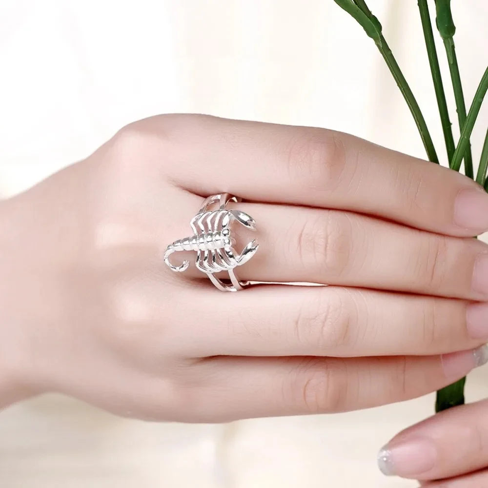 Beautiful Scorpion 925 Sterling Silver Ring